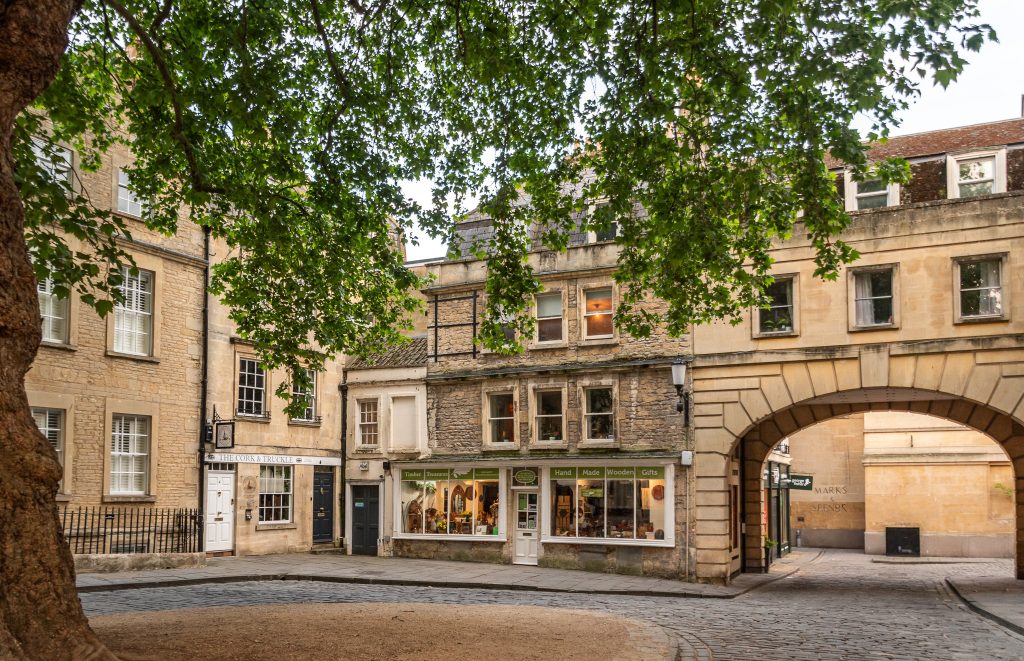 The Abbey Green and its Great Plane Tree