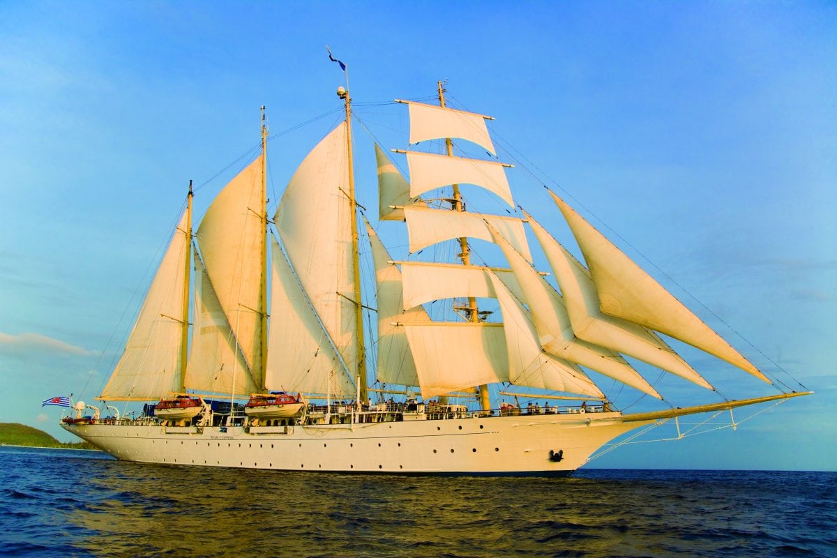 Sailing Into the Sunset in the Med – A Detailed Star Clipper Review