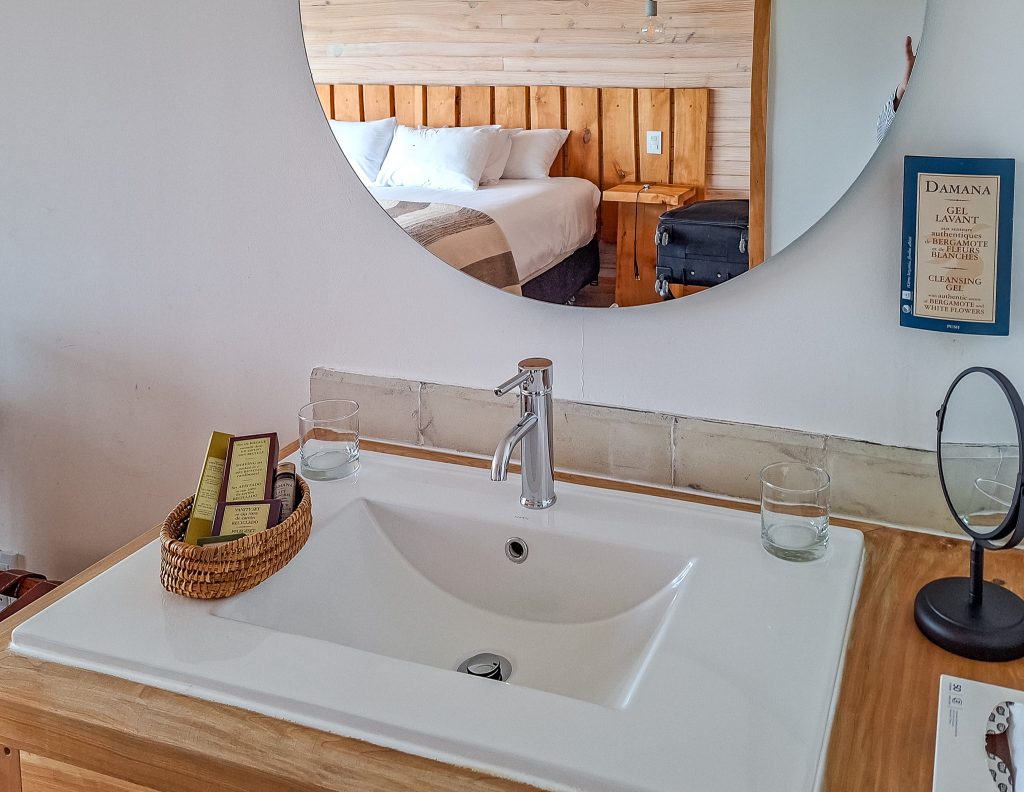 Sink in our corner room