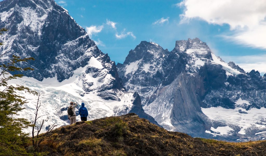 Overlook at the Explora Patagonia pull-off