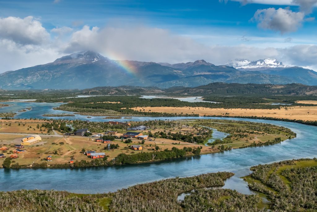 Looking out over the Serrano River and our lodge