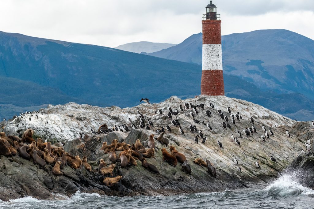 The Beagle Channel lighthouse