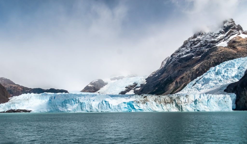 First views of the Spegazzini Glacier