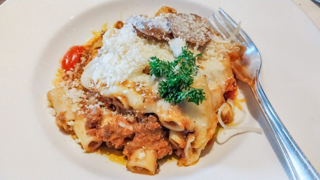 Rigatoni with Italian sausage