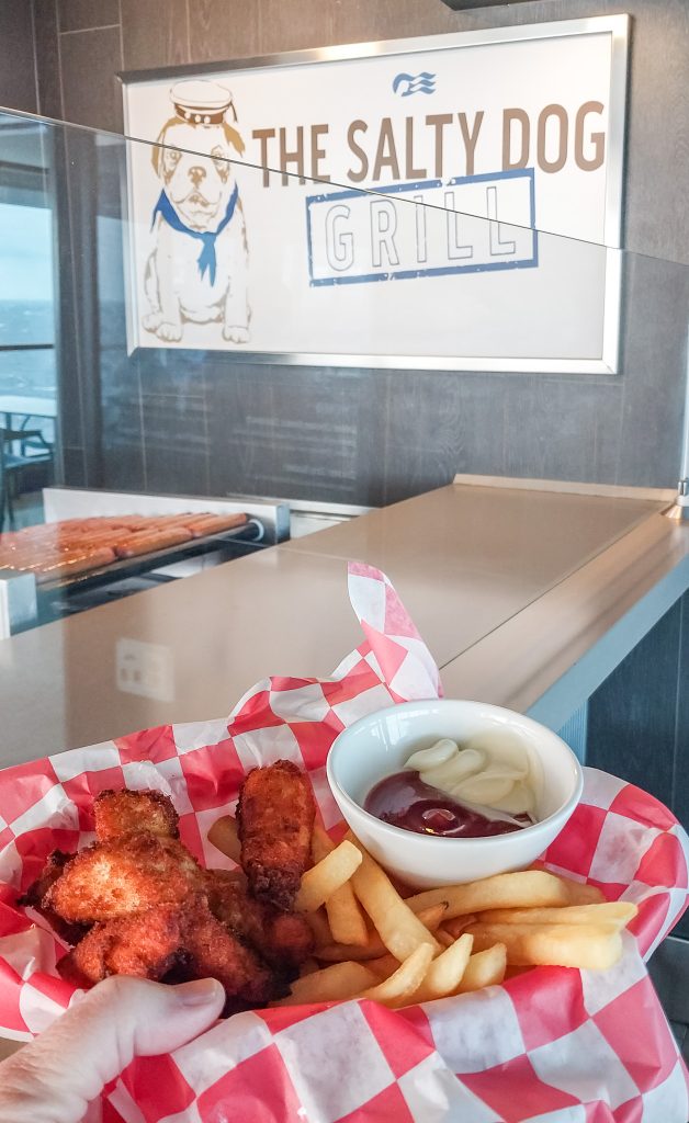 Chicken finger basket