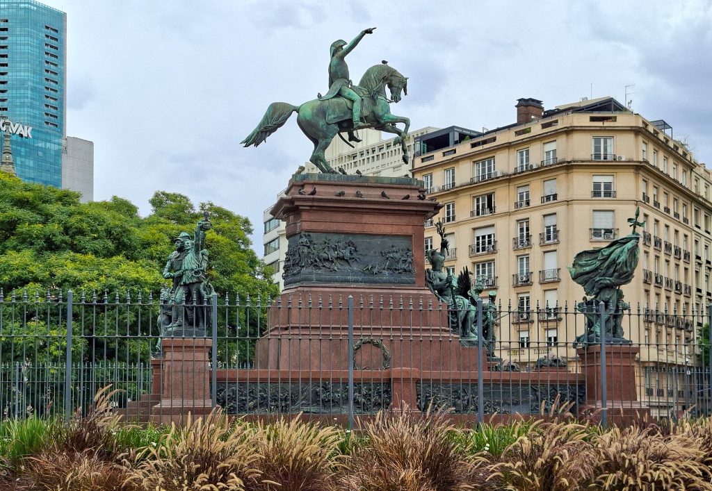 Monument to the Liberator Don Jose de San Martin