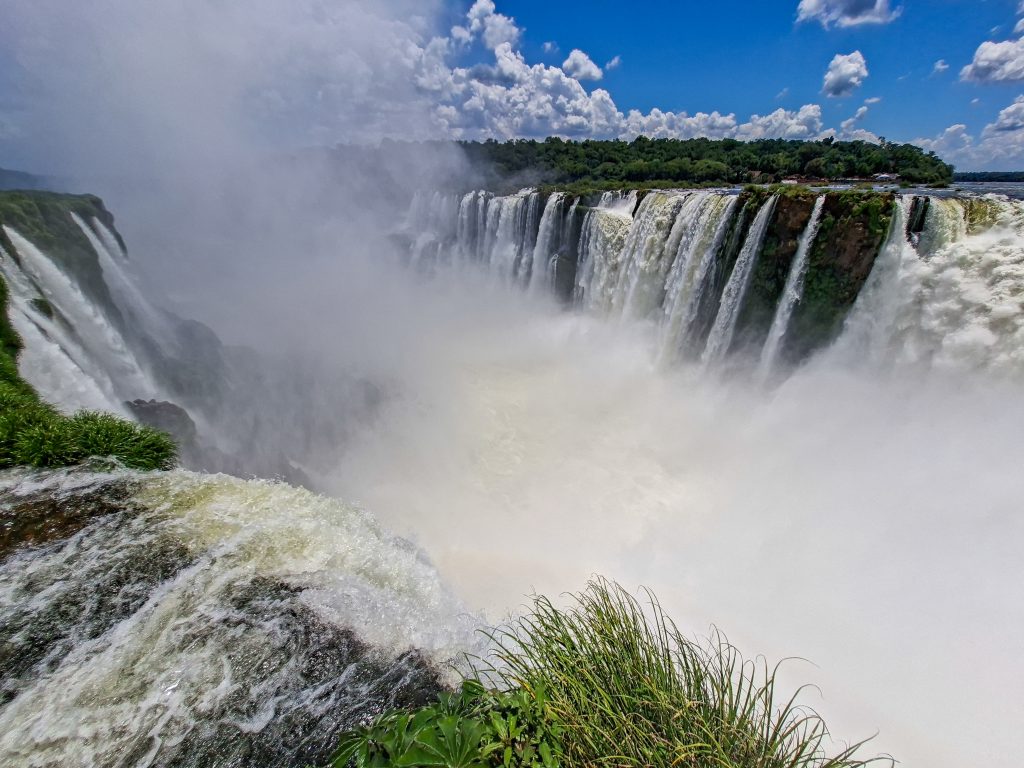 The Devil's Throat at Iguazu Falls