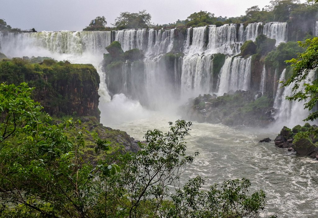 View of Iguazu Falls from the Lower Trail