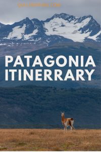 This is my detailed Patagonia and Iguazu Falls itinerary