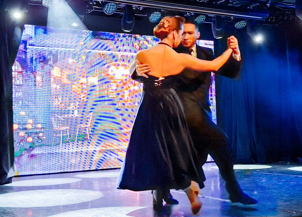 One of the dance performances