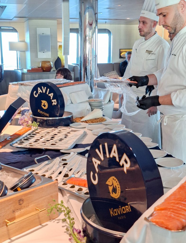 Caviar tasting