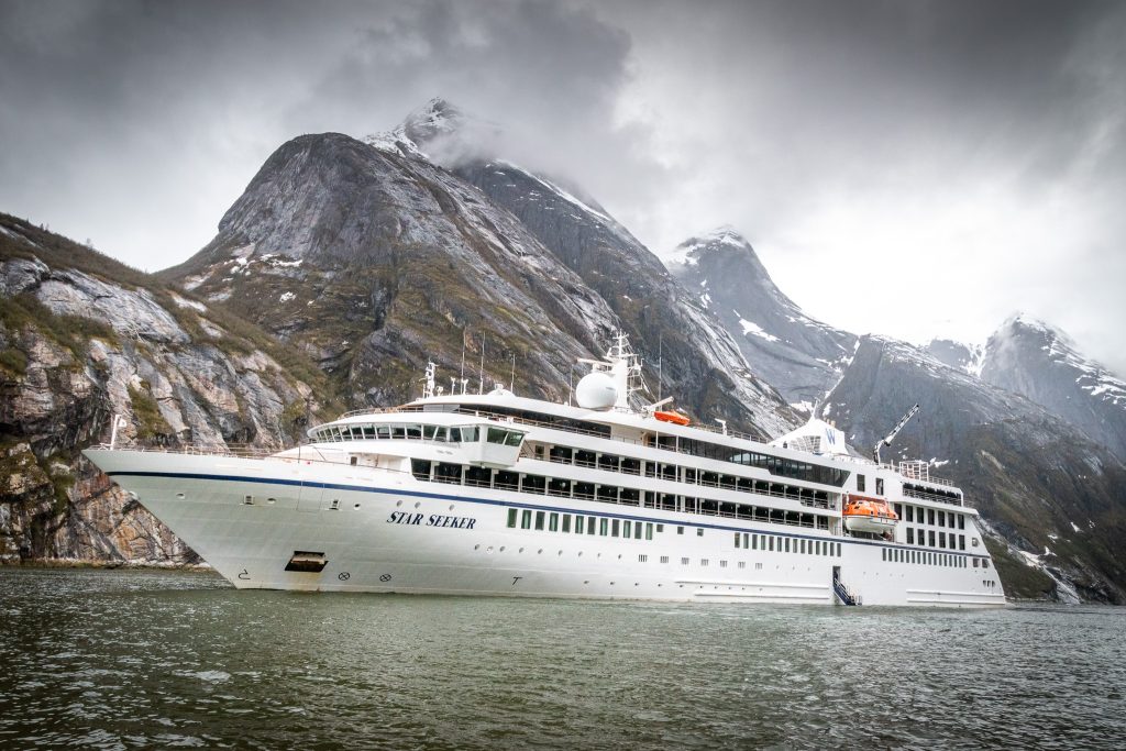 The Star Seeker in Endicott Arm