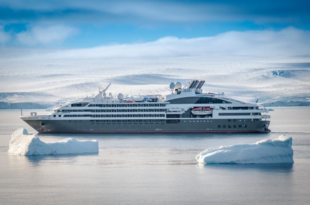 Ponant L'Austral in Antarctica
