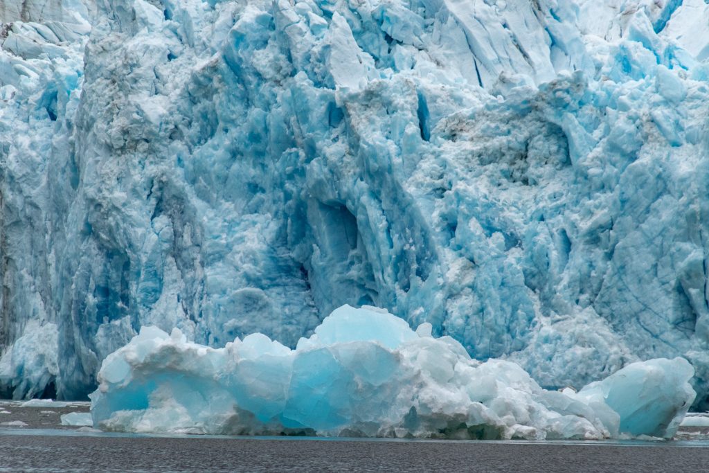 Close-up of the Dawes Glacier
