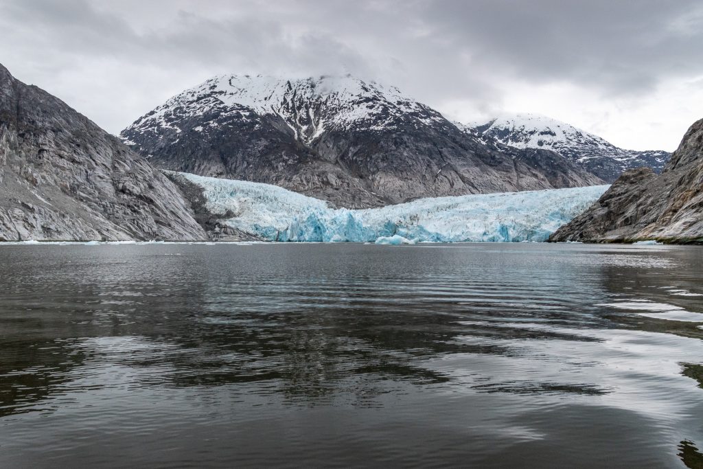 View of the Dawes Glacier from the Zodiac