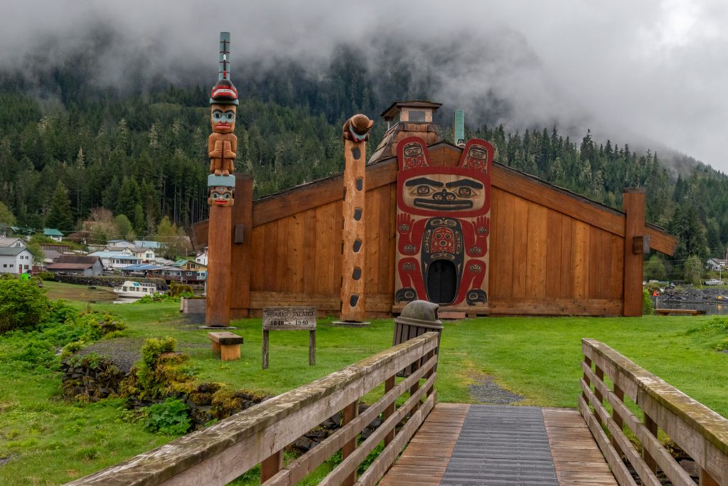 The Chief Joseph Clan House in Wrangell