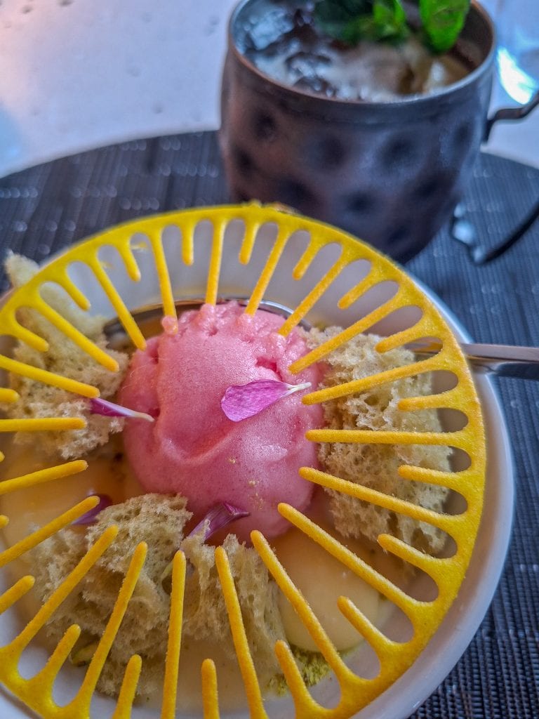 Vanilla panna cotta