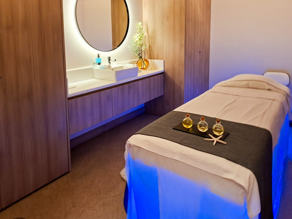 aone of the spa tretment rooms