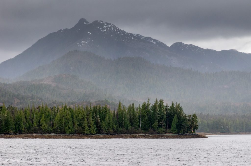 Cruising past Vancouver Island