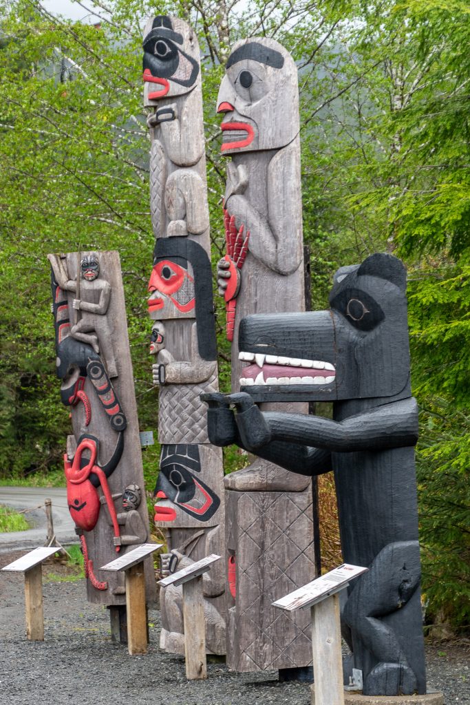 Tsimshian totem pole