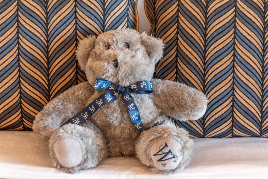 Windsor, the Windstar teddy bear