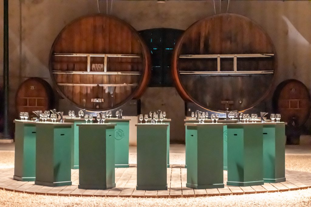 Tasting venue at Noilly Pratt