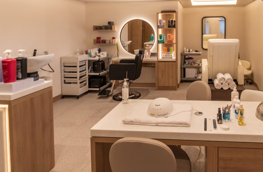 beauty parlor space in the spa