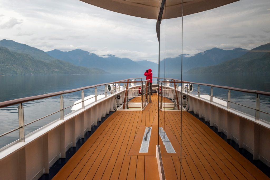 Passing through the Seymour Narrows
