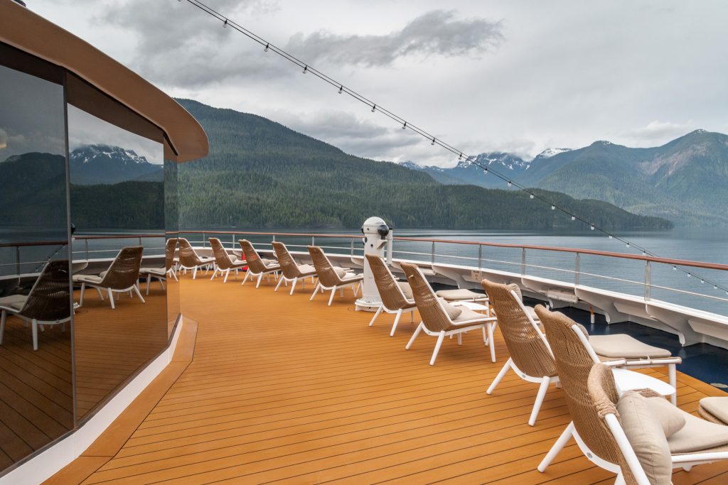 Views from the top front deck on the Star Seeker