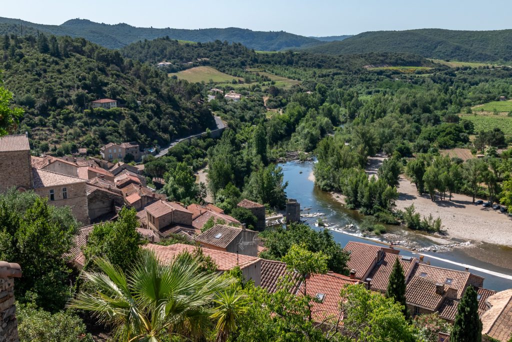 The Roquebrun valley
