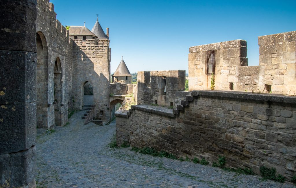 Another view of the Carcassonne walls