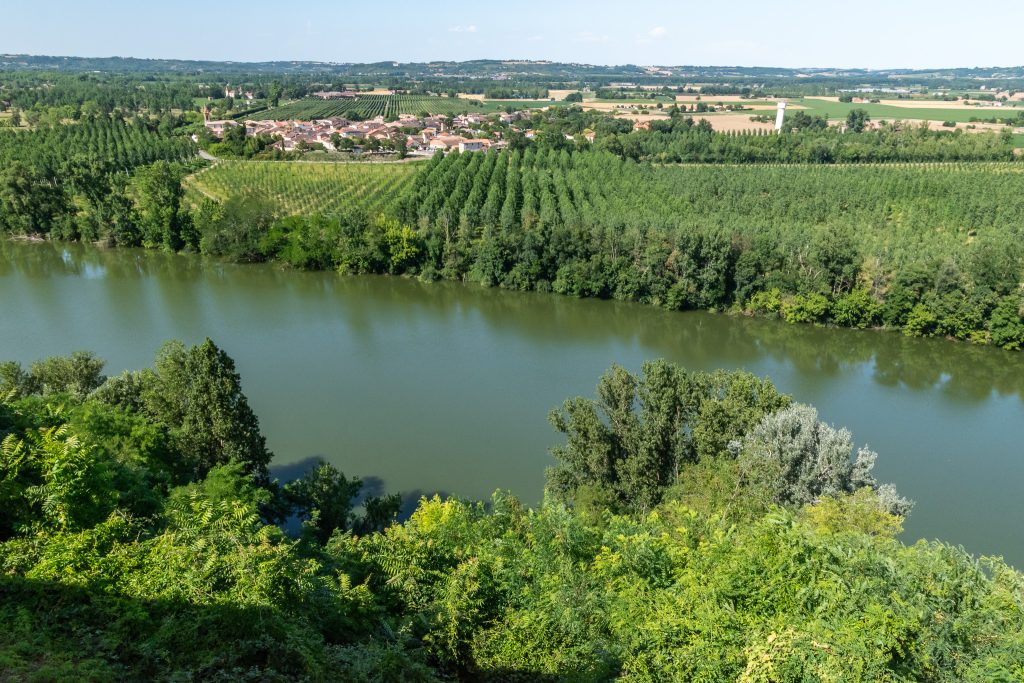 View over the Garonne River