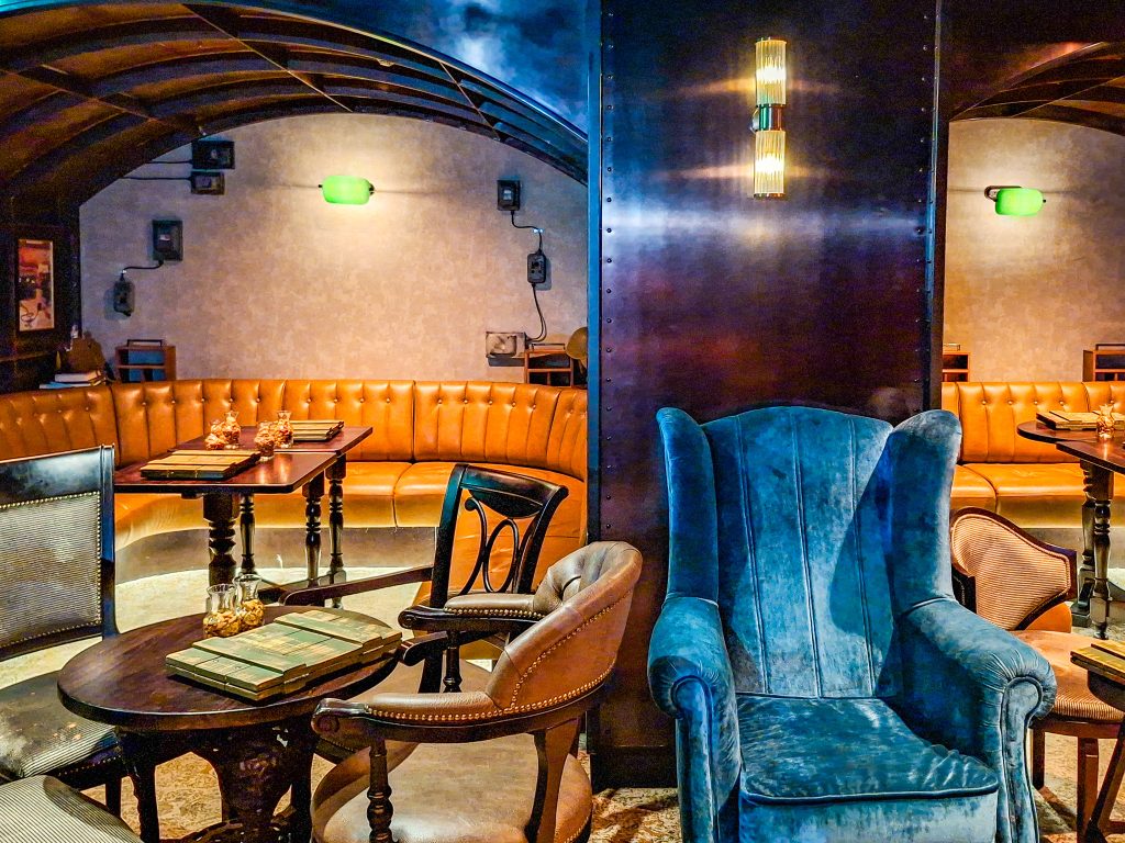 Some of the spaces in the speakeasy