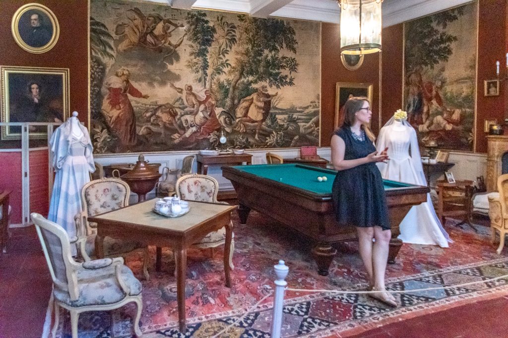 Inside Chateau de Lamotte-Bardigues