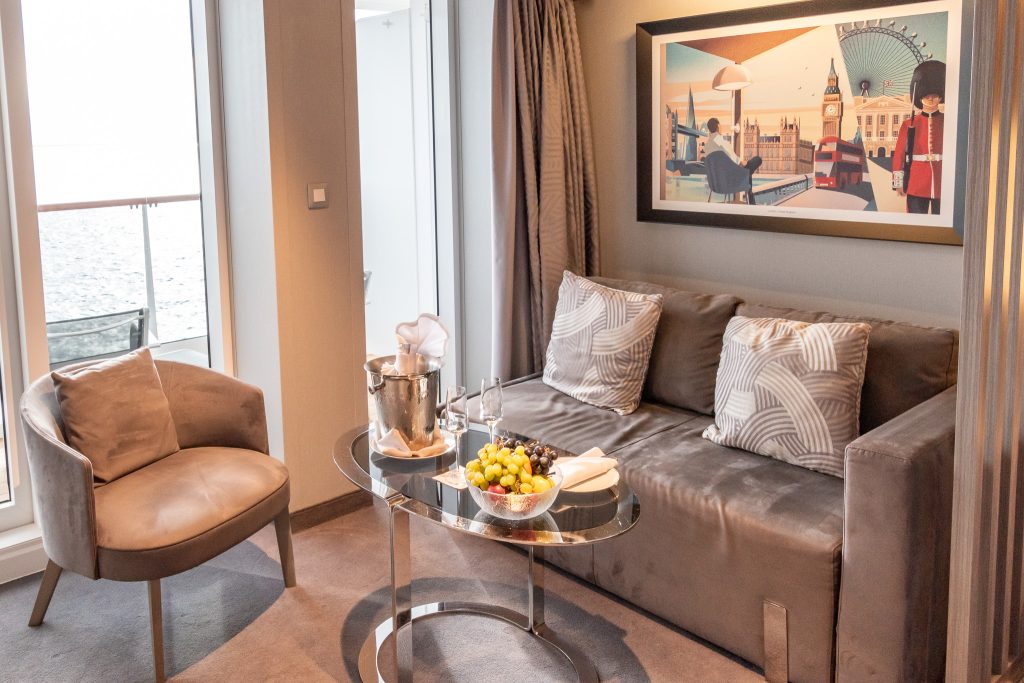 Sitting area in my suite