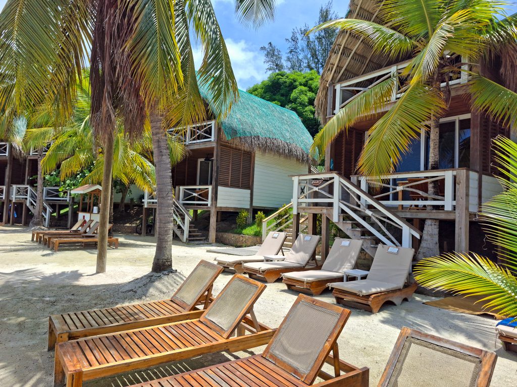 Renting a beach villa on Roatan for the day was one of the Yacht Club excursions