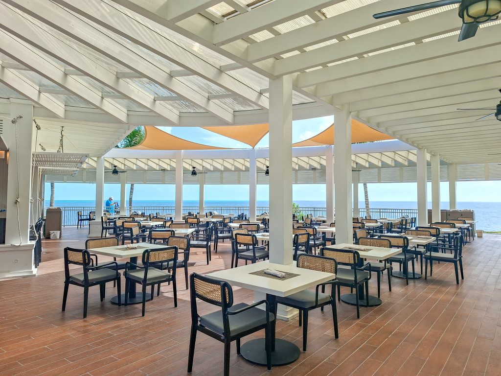 Ocean House restaurant for Yacht Club guests on MSC Ocean Cay