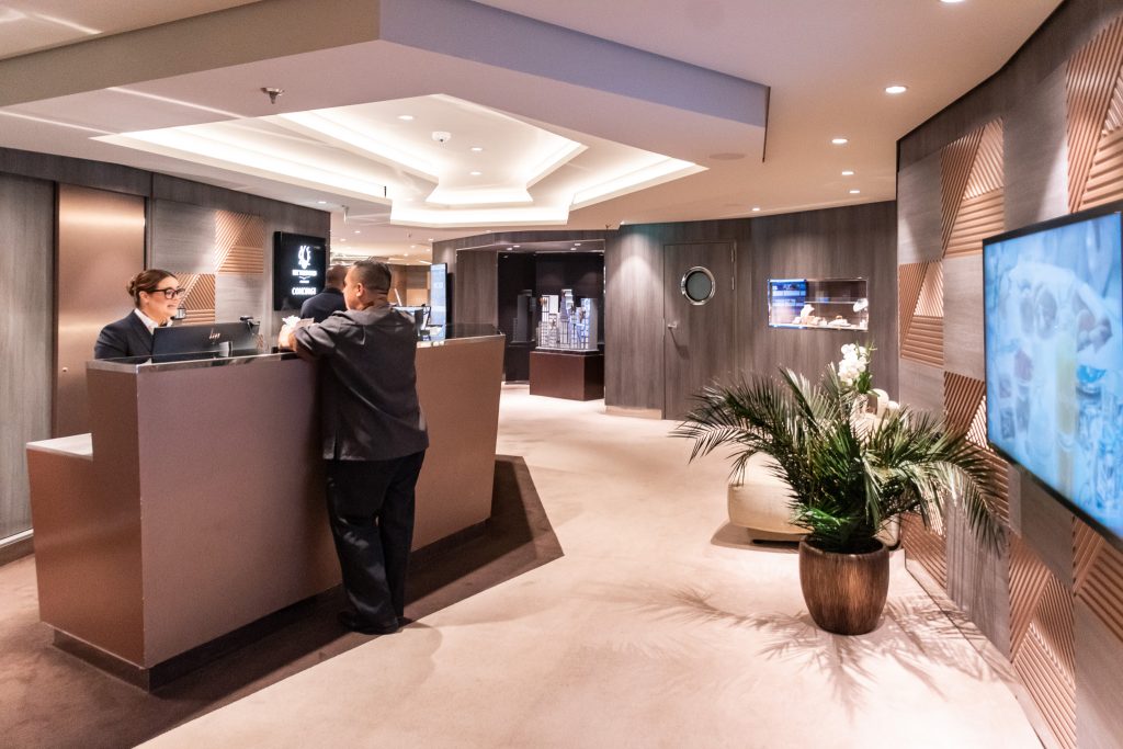 Yacht Club concierge desk