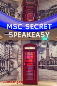 How to get into the MSC World America speakeasy